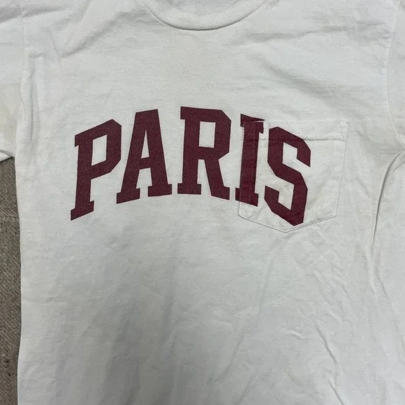 Stussy Paris shirt mens medium small France flag - Picture 2 of 10